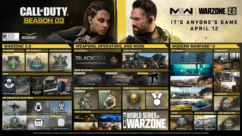 Unlock Valeria and Alejandro in MW2/Warzone 2