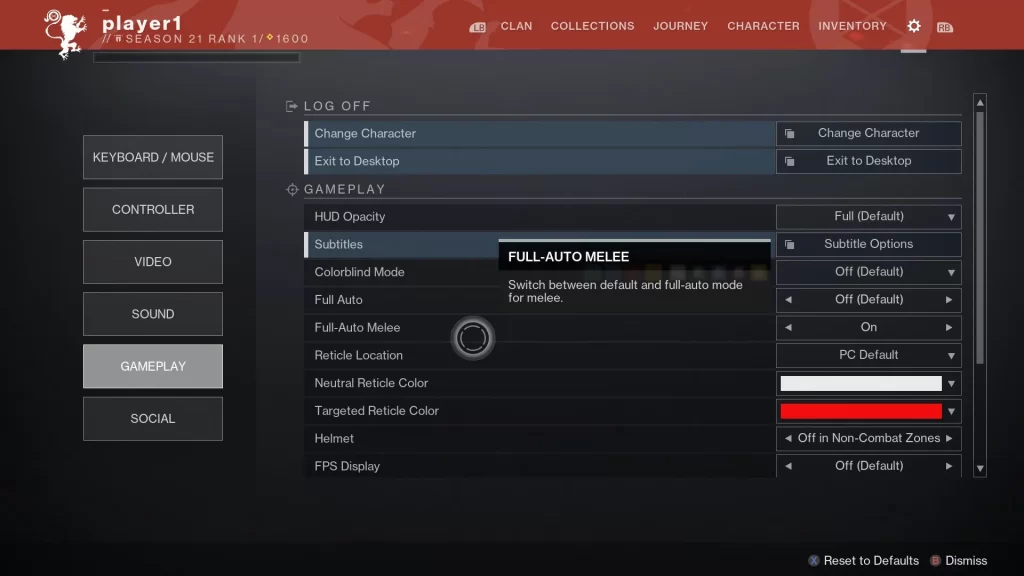 How to Turn On Full-Auto Melee in Destiny 2