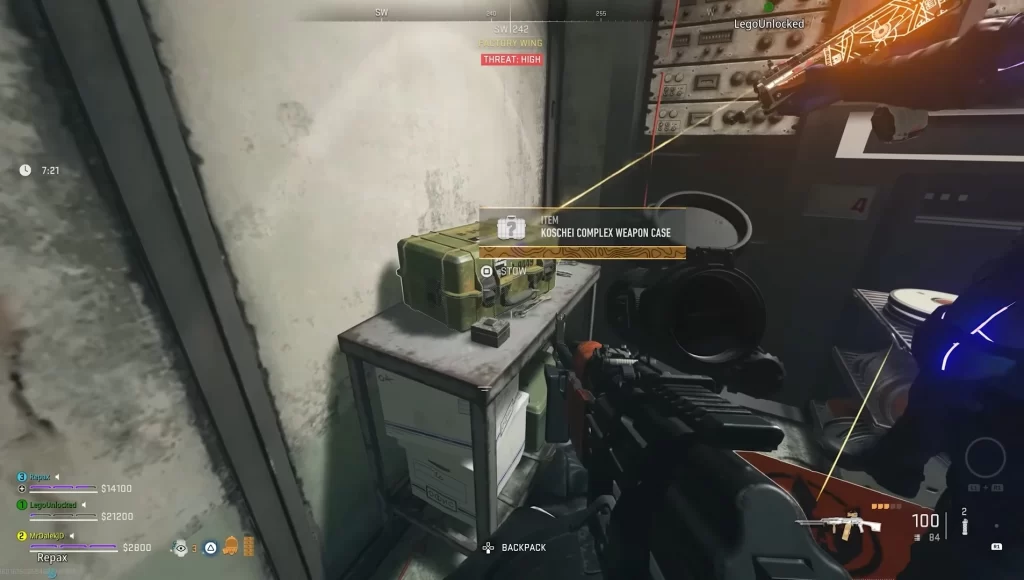 Get the Koschei Complex Weapon Case in DMZ