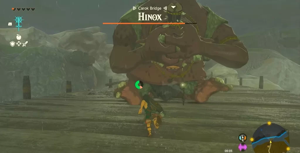 How to beat Hinox in Zelda Tears of the Kingdom