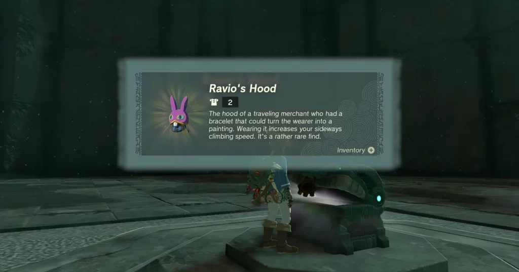 Get Ravio's Hood in Zelda Tears Of The Kingdom