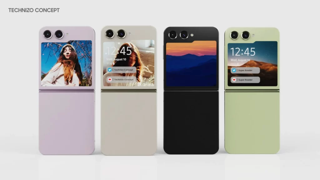 Samsung Galaxy Z Flip 5 cover display concept is Stunning! Our Thoughts?