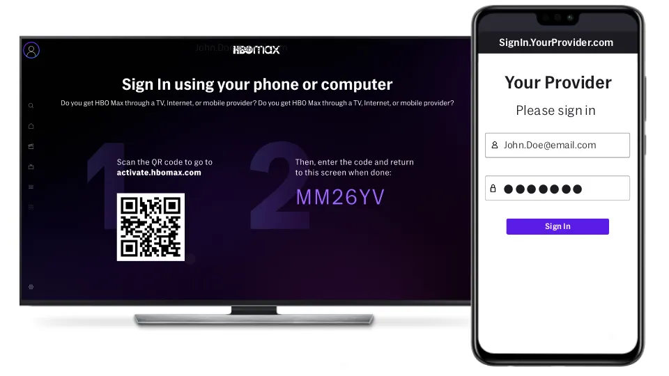 Activate HBO Max Via hbomax.com/tvsignin on Any Smart TV