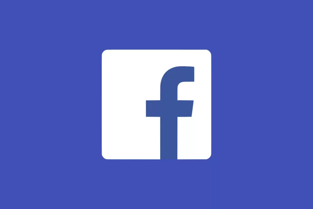 Facebook Logo Inverted Feature I