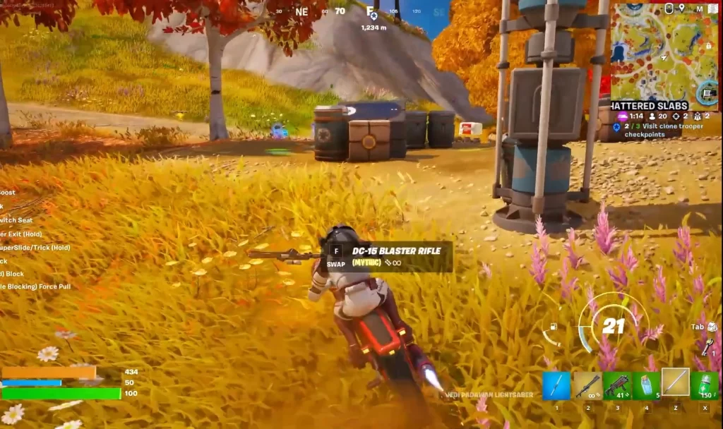 Find All Clone Trooper Checkpoints in Fortnite Chapter 4 season 2